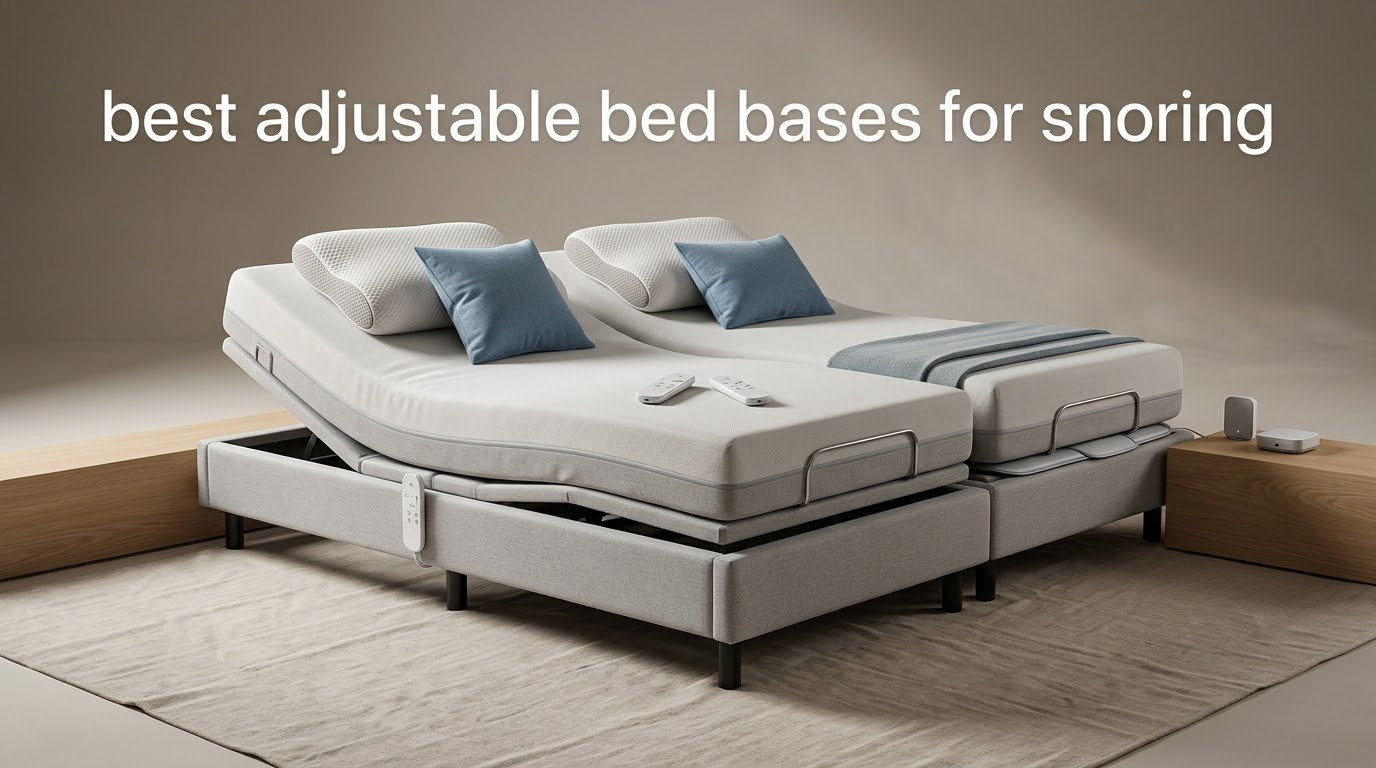 best adjustable bed bases for snoring