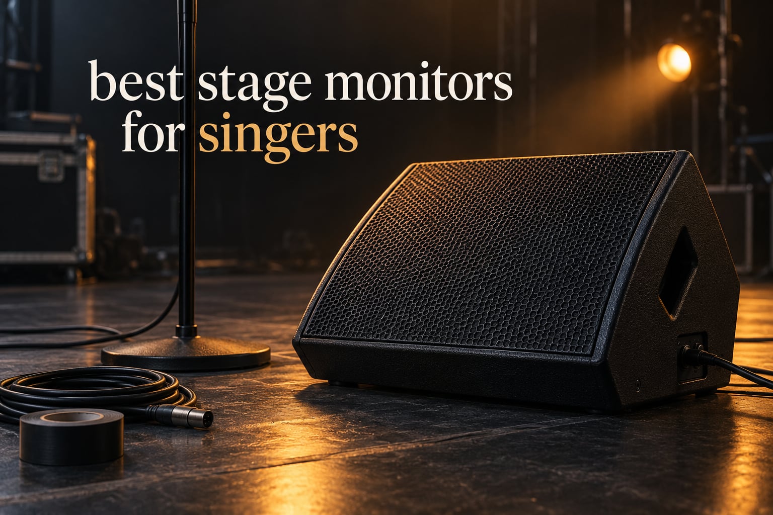 best stage monitors for singers