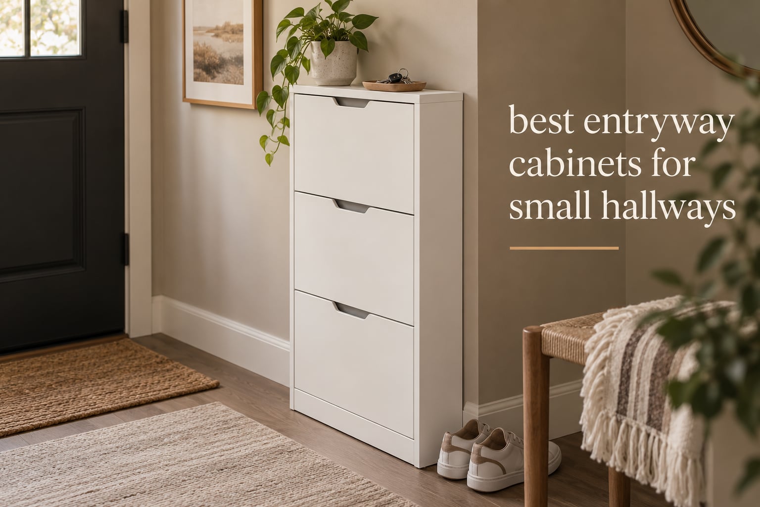 best entryway cabinets for small hallways