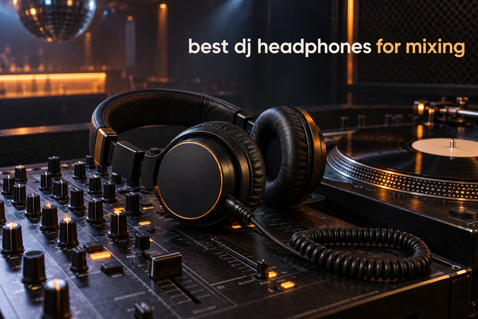 best dj headphones for mixing