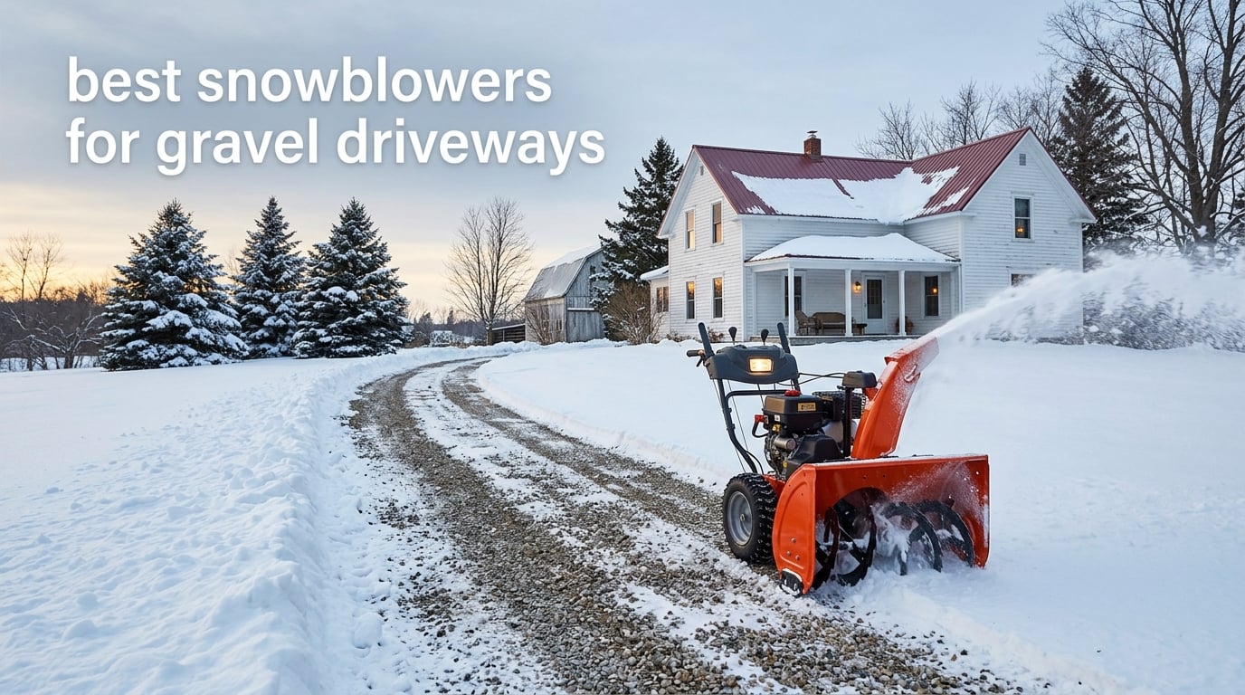 best snowblowers for gravel driveways