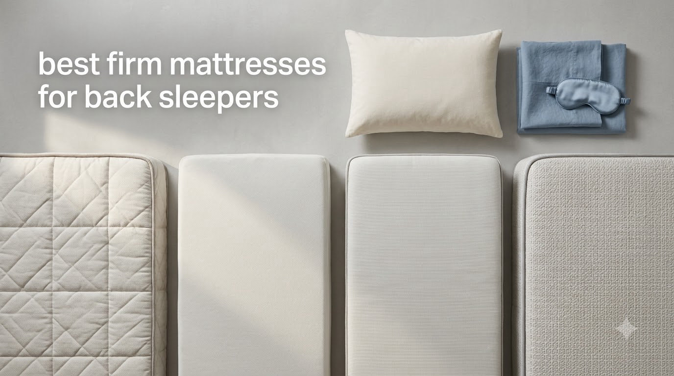 best firm mattresses for back sleepers