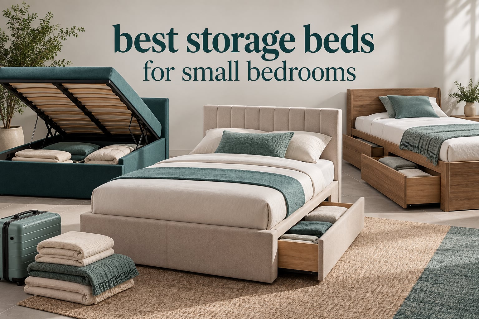 best storage beds for small bedrooms