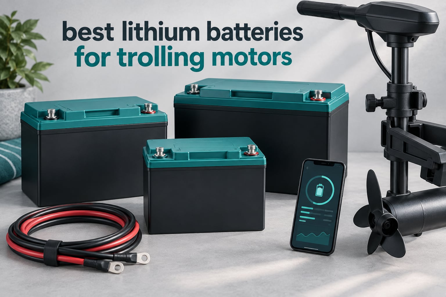 best lithium batteries for trolling motors
