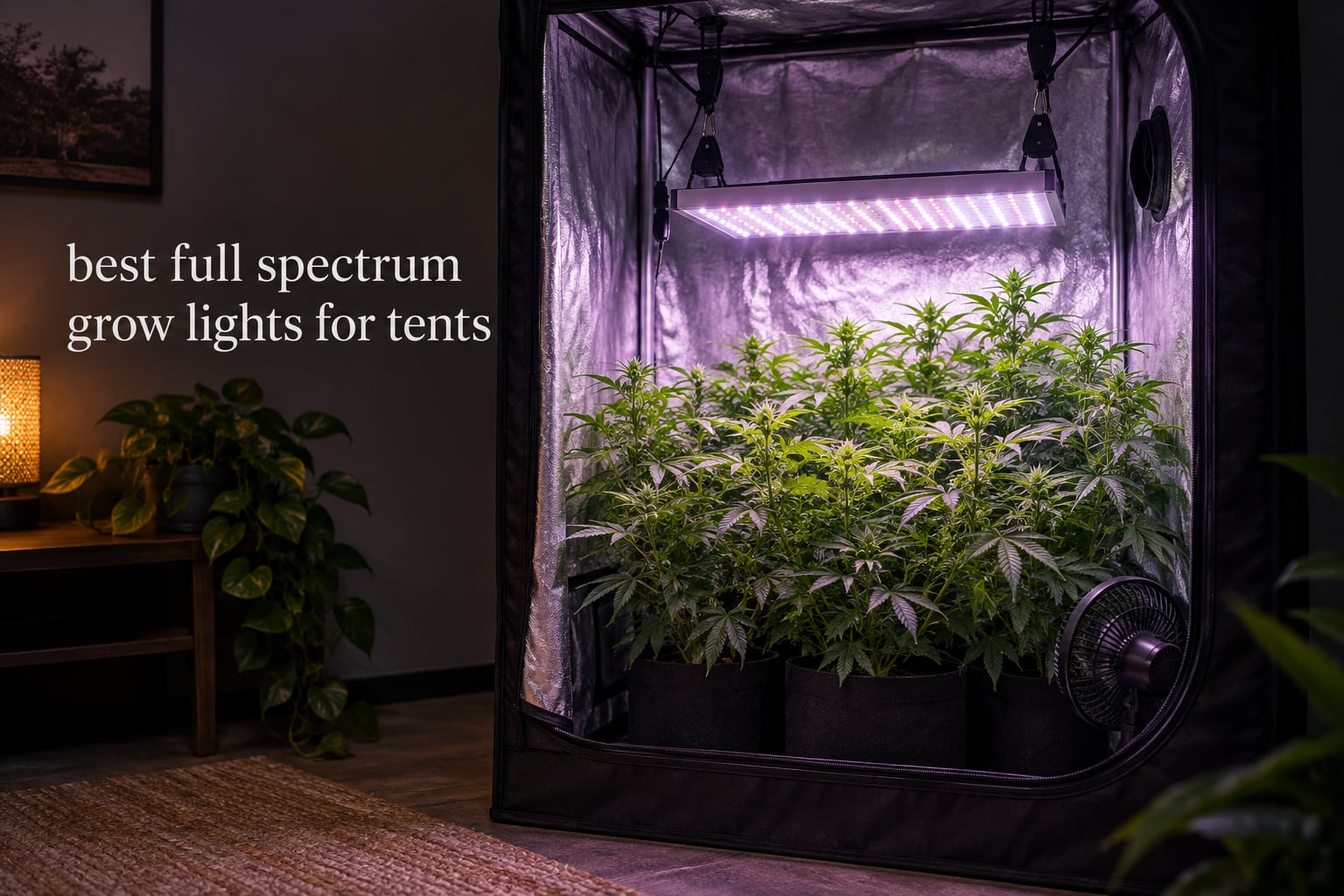 best full spectrum grow lights for tents