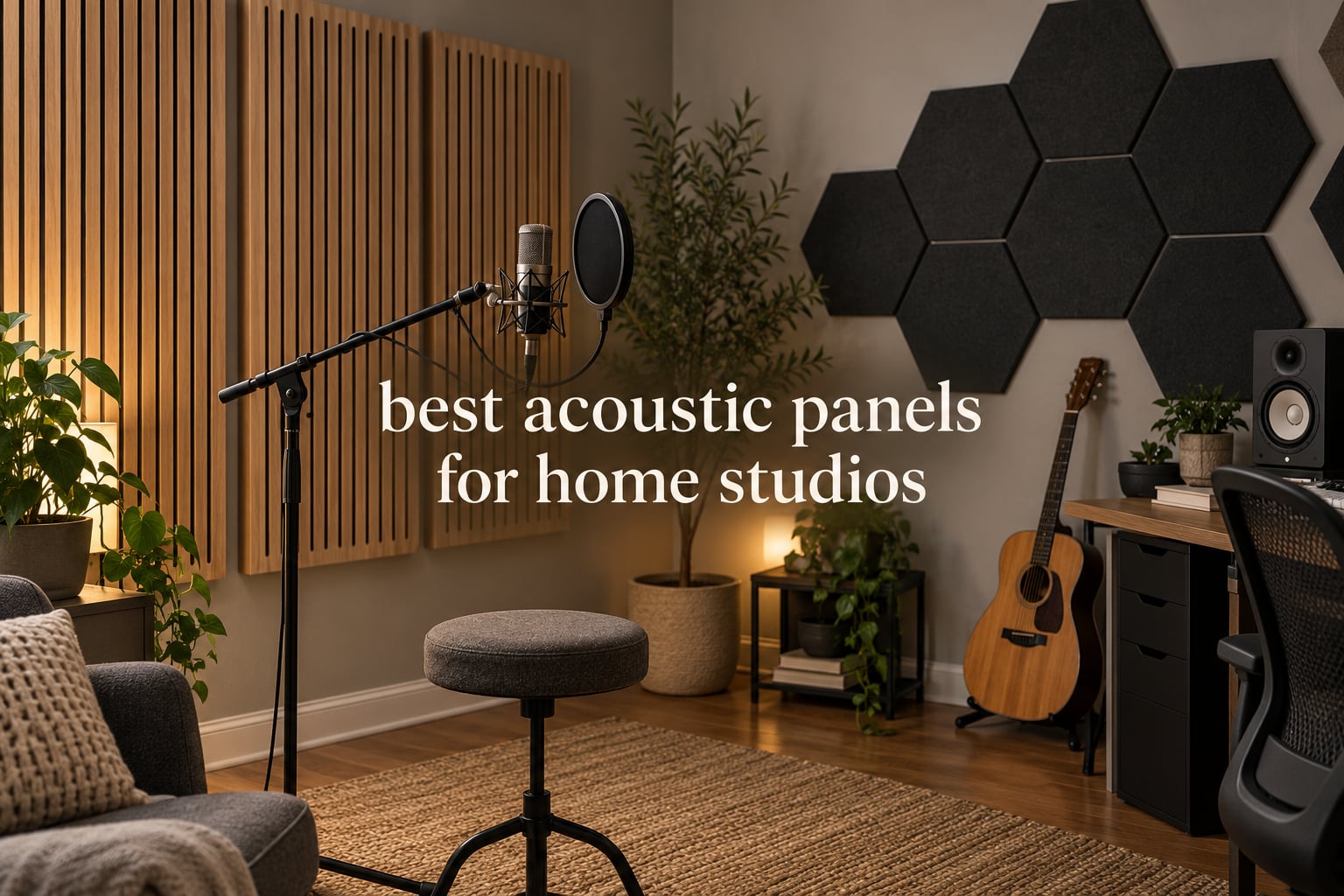 best acoustic panels for home studios
