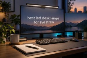 best led desk lamps for eye strain