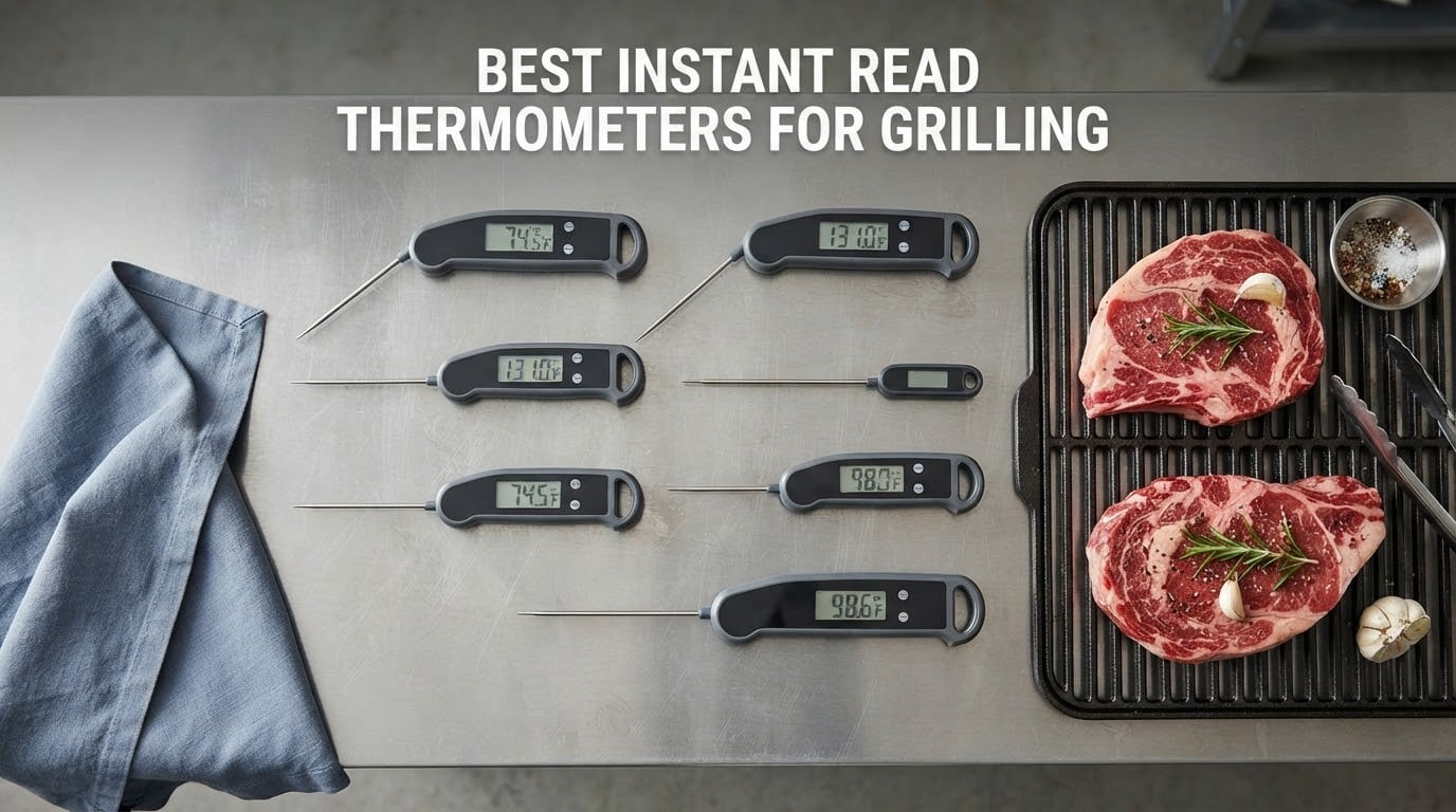 best instant read thermometers for grilling