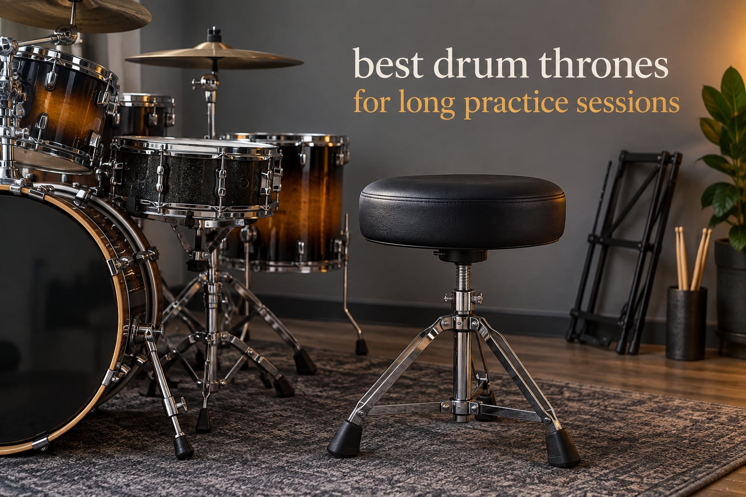 best drum thrones for long practice sessions