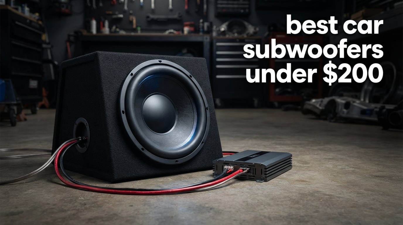 best car subwoofers under $200