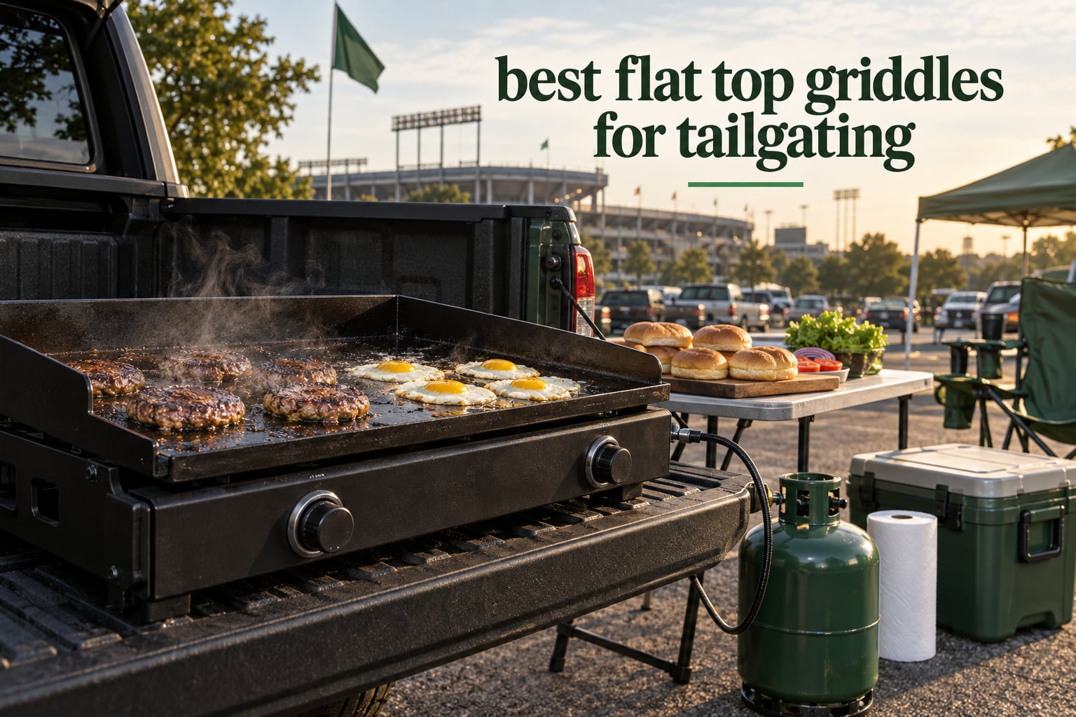 best flat top griddles for tailgating